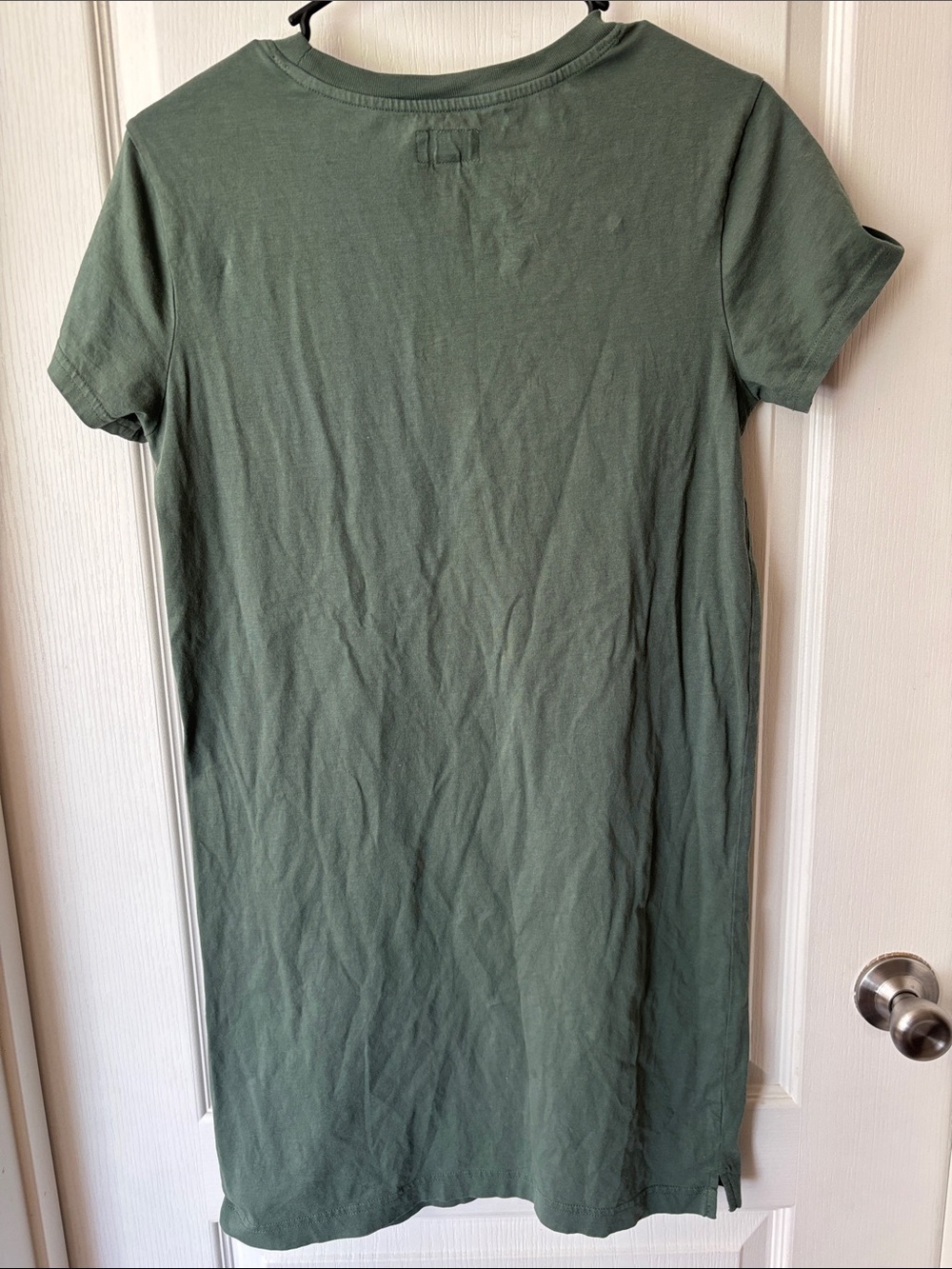 Pact Olive Pocket Tee Dress - Picture 4 of 4